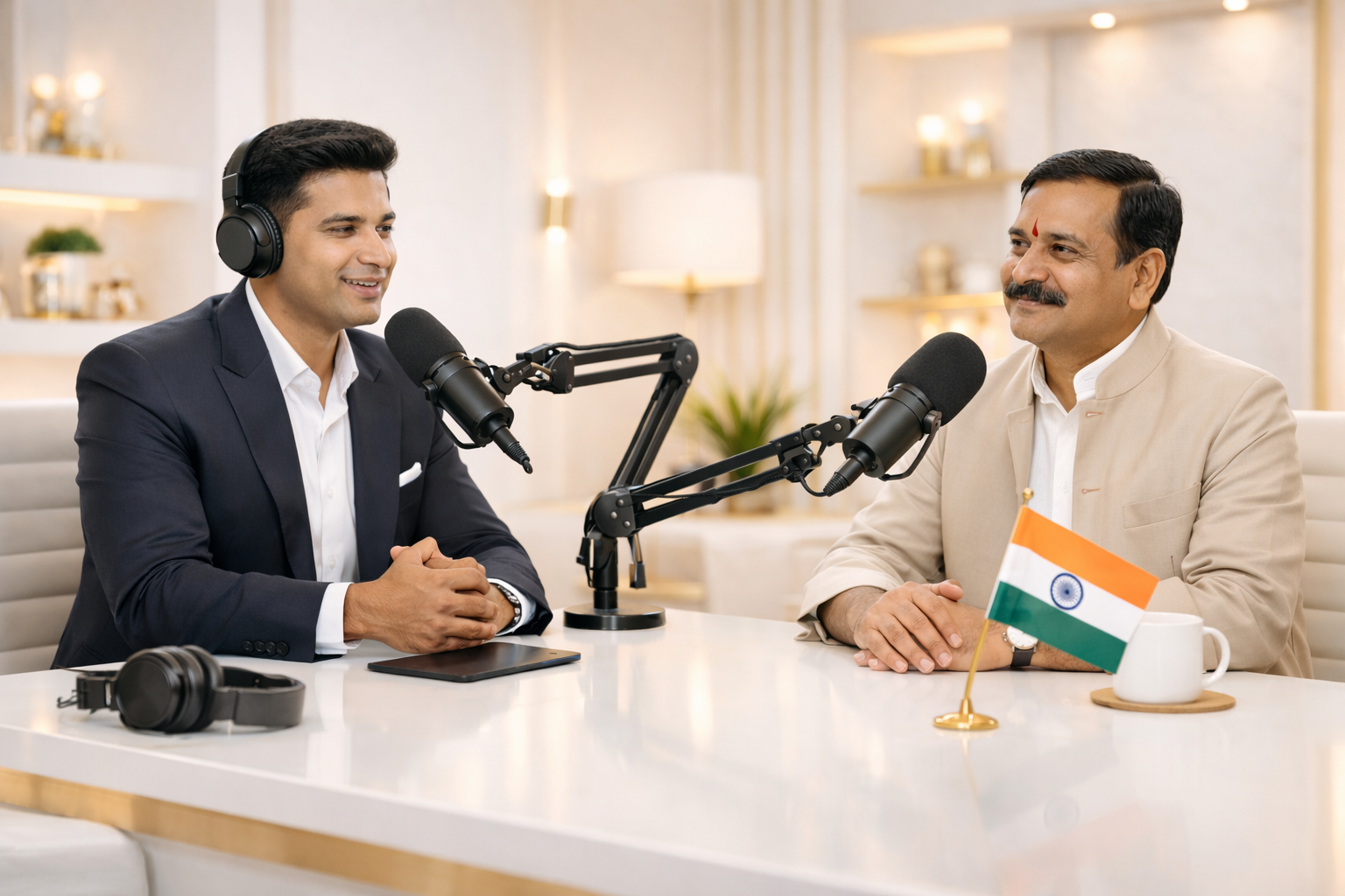 Podcast conversation